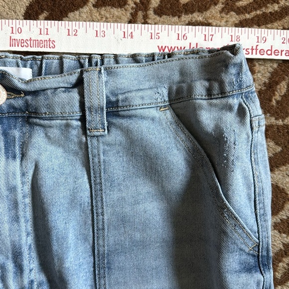 VERVET high rise Dixie utility/cargo jeans plus size Womens 20W light wash 90’s - Picture 13 of 16